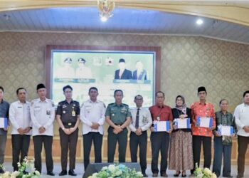 Wabup Hairan Launching Penyerahan SPPT PBB-P2 Tahun 2023