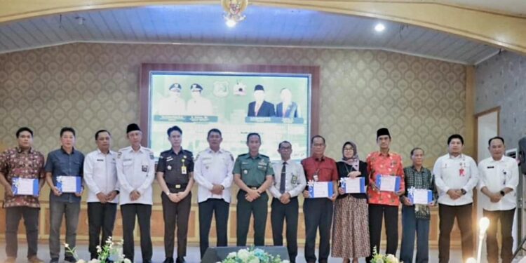 Wabup Hairan Launching Penyerahan SPPT PBB-P2 Tahun 2023