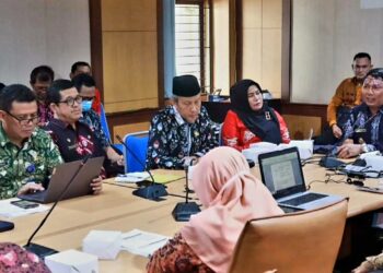 Wabup Hairan Ikuti Proses Pra Penilaian Kinerja Penurunan Stunting Se-Provinsi Jambi