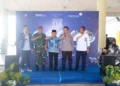 Gubernur AL Haris, Bersama Kapolda dan Danrem Sambut Penumpang Pesawat Pertama Tiba di Jambi
