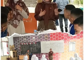 Anggota Komisi IV Provinsi Kunjungin SMA Titian Teras Pijoan