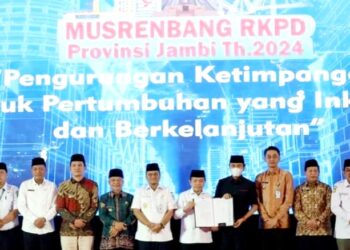 Pemkab Tanjabbar Raih Penghargaan Terbaik Satu Se-Provinsi Jambi Penurunan Stunting