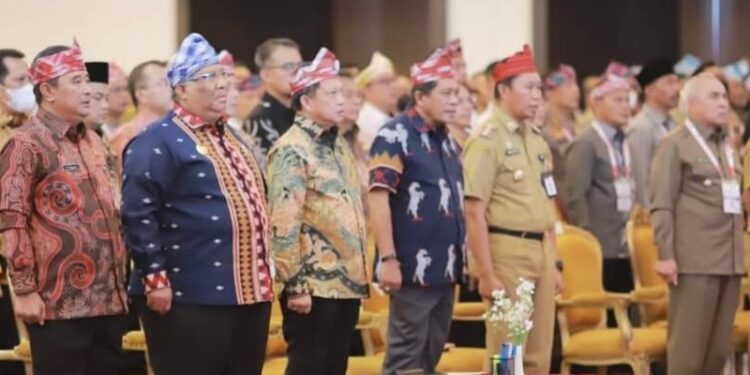 Wabup Hairan Hadiri Rakornas Pembentukan Ketahanan Ekonomi, Sosial dan Budaya