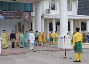 Anwar Sadat Pimpin Upacara Hardiknas dan Hari Otonomi Daerah