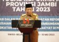 Abdullah Sani Buka Rakor Gugus Tugas Reforma Agraria Provinsi Jambi Tahun 2023