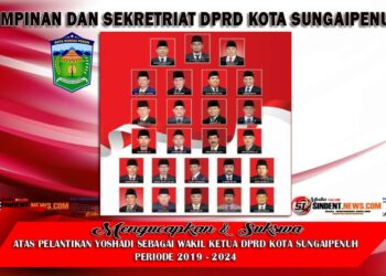 Sesuai Instruksi DPP, Unsur Pimpinan DPRD Kota Sungai Penuh Bakal Ada Perombakan
