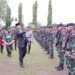 Hadiri Upacara Penyambutan Satgas Yonif Raider 142/KJ, Edi Purwanto Berikan Ucapan Selamat dan Rasa Syukur Kepada Prajurit