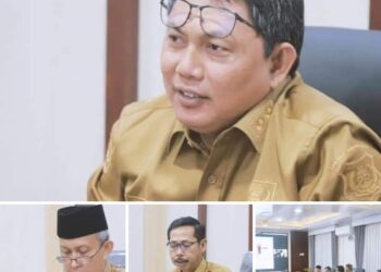 Didampingi Sekda, Wabup Hairan Ikuti Sosialisasi SPI Tahun 2023 Secara Virtual