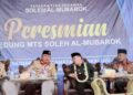 Hairan Dampingi Gubernur Jambi Resmikan MTs Soleh Al-Mubarok Desa Gemuruh
