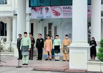 Wabup Hairan Pimpin Upacara Hari Lahir Pancasila Tahun 2023