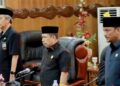 Sekda Agus Sanusi Hadiri Rapat Paripurna Kedua, Penyampaian Pandangan Umum Fraksi-Fraksi