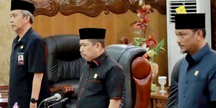Sekda Agus Sanusi Hadiri Rapat Paripurna Kedua, Penyampaian Pandangan Umum Fraksi-Fraksi