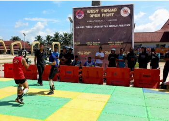 Minim Sarana prasarana, KBI Tanjabbar Sukses Gelar West Tanjab Open Fight