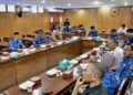 Jelang HBKN Idul Adha, Agus Sanusi Ikuti Rakor Inflasi Daerah