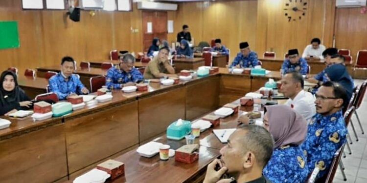 Jelang HBKN Idul Adha, Agus Sanusi Ikuti Rakor Inflasi Daerah 