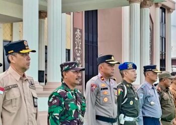 Sekda Hadiri Apel Gelar Pasukan Operasi Patuh Tahun 2023