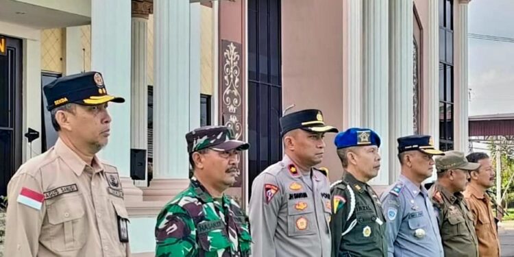 Sekda Hadiri Apel Gelar Pasukan Operasi Patuh Tahun 2023