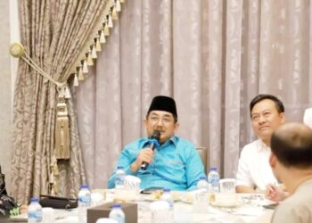Anwar Sadat Harapkan Support Bank Mandiri Dalam Percepatan Pembangunan Ekonomi Tanjabbar 