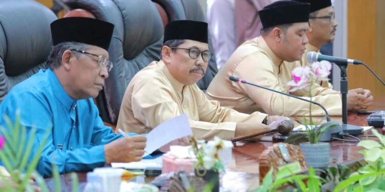 Ketua DPRD Pimpin Rapat Paripurna Peringatan Hari Jadi Tanjabbar Ke-58
