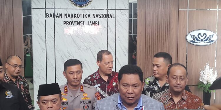 Resmikan Gedung BNNP Jambi, Kepala BNN RI Harap Pemerintah Daerah Juga Bangun Tempat Rehabilitas serta Gaungkan “Indonesia Bersinar”
