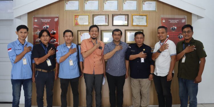 Audiensi dengan KPU Provinsi Jambi, PW IWO Jambi tawarkan Program Kerja