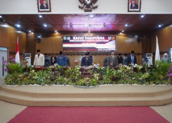 DPRD Gelar Paripurna HUT RI Ke-78 dan Dengarkan Pidato Kenegaraan Presiden