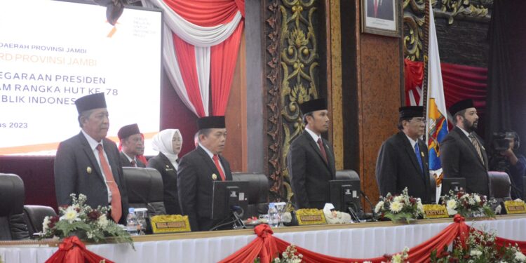 Edi Purwanto Pimpin Sidang Paripurna Dengarkan Pidato Kenegaraan Presiden Jokowi