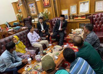 Edi Purwanto Terima Audiensi Masyarakat Pematang Bedaro Soal Konflik Lahan Dengan PT FPIL