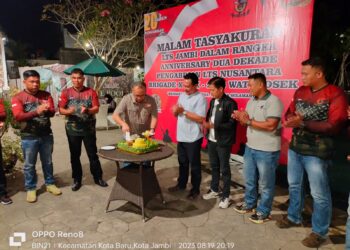 Hadiri Tasyakuran LTS Nusantara Angkatan 39, Nadi Chaidir: Jaga Kekompakan Kesatuan, Meskipun Sudah Purnawirawan