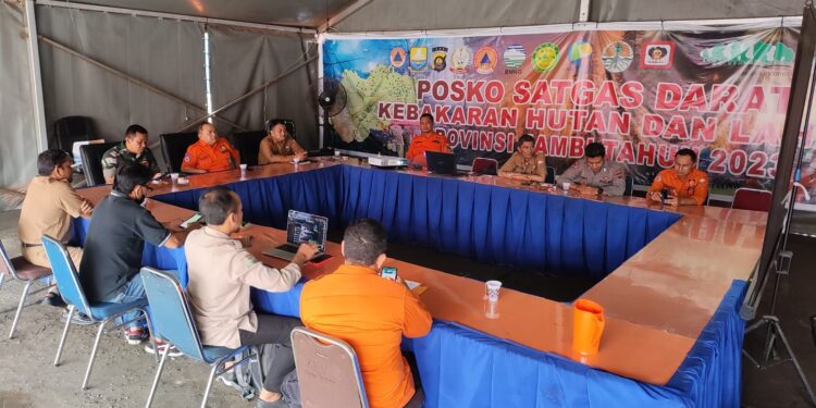 Jumlah Hotspot di Jambi Berkurang, Patroli Karhutla Tetap Diintensifkan