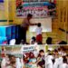Di Taman Bacaan Rukan Bhabinkamtibmas Teluk Nilau, Aipda Ucen Bimbing Anak-anak Gemar Membaca
