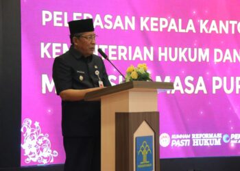 Wagub Sani Apresiasi Pengabdian Drs. Tholib Sebagai Kakanwil Kemenkumham Provinsi Jambi