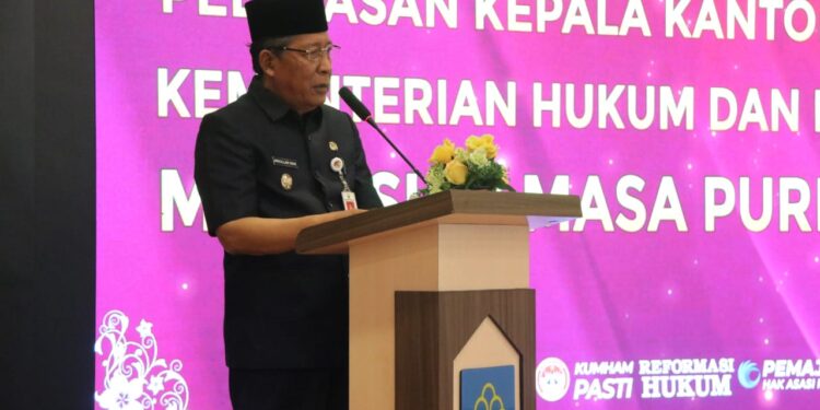 Wagub Sani Apresiasi Pengabdian Drs. Tholib Sebagai Kakanwil Kemenkumham Provinsi Jambi