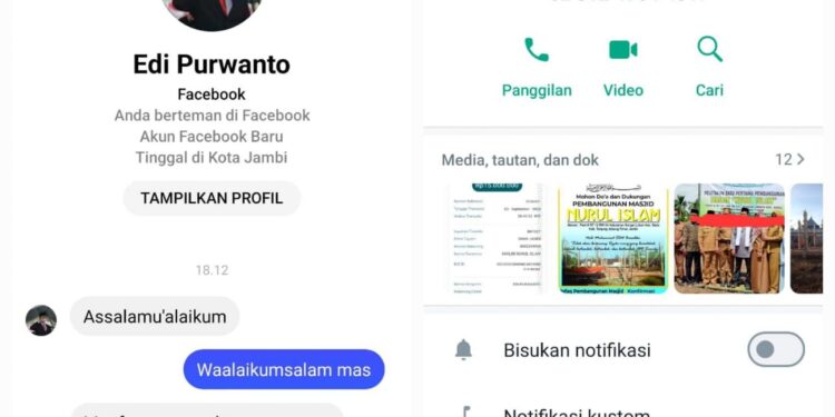 Akun Medsos Ketua DPRD Dicatut, Modus Berikan Bantuan untuk Rumah Ibadah