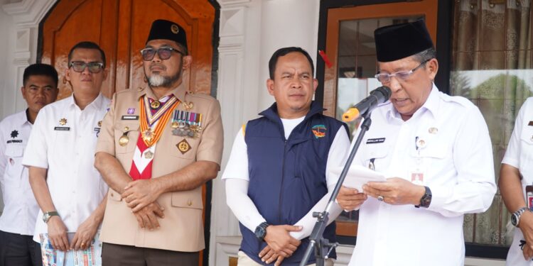 Sambut Roadshow Bus KPK, Wagub Sani :  KPK Berikan Motivasi Berantas Korupsi