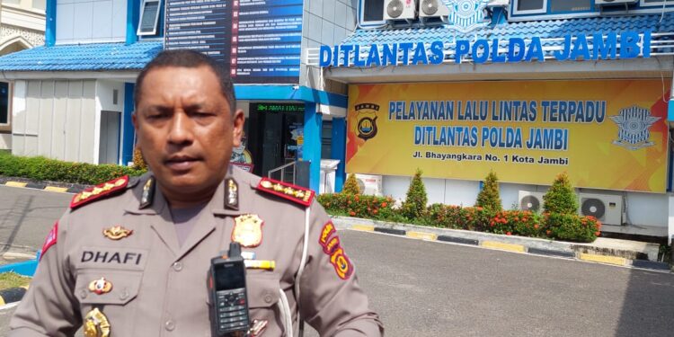 Jalan Rusak dan Sebabkan Kemacetan, Ditlantas Polda Jambi Lanjutkan Diskresi Kepolisian untuk Penghentian Mobilisasi Angkutan Batubara