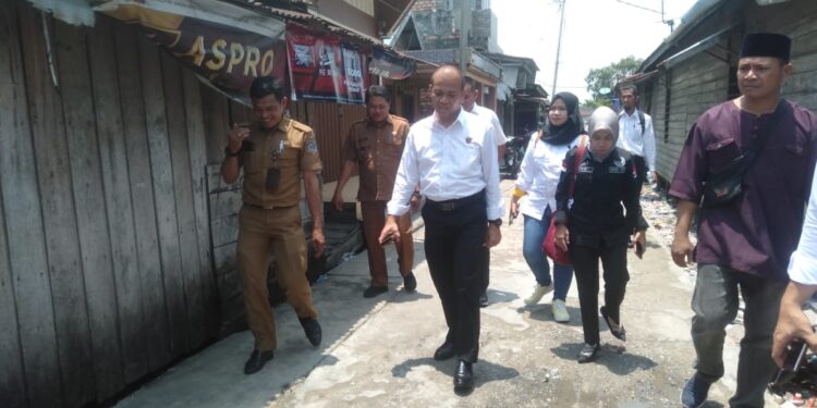 Tim Penilai Dari Kampung Bebas Narkoba, Ditresnarkoba Polda Jambi, BNNP Lakukan Kunjungan Kerja Ke Tanjung Jabung Barat