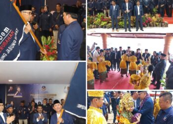 Dilantik Fasha, Hairan Resmi Pimpin DPD-NasDem Tanjabbar