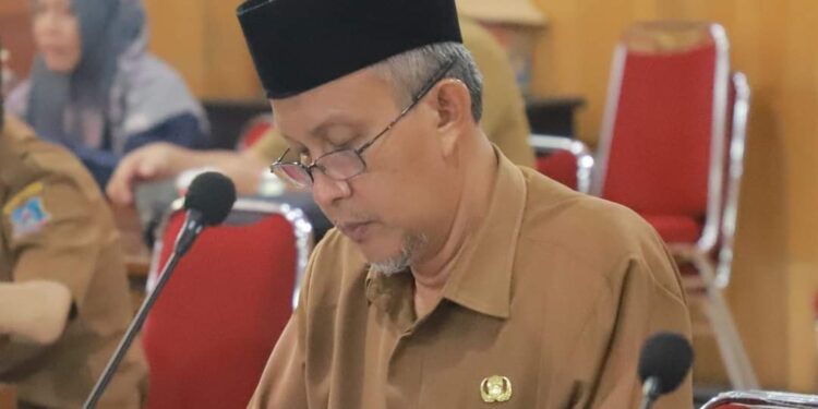 Agus Sanusi Ikuti Rakor Rutin Pengendalian Inflasi Daerah Tahun 2023