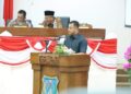 DPRD Tanjabbar Gelar Paripurna Ke-II Renperda APBD TA 2024 Dengarkan Pandangan Fraksi-fraksi 