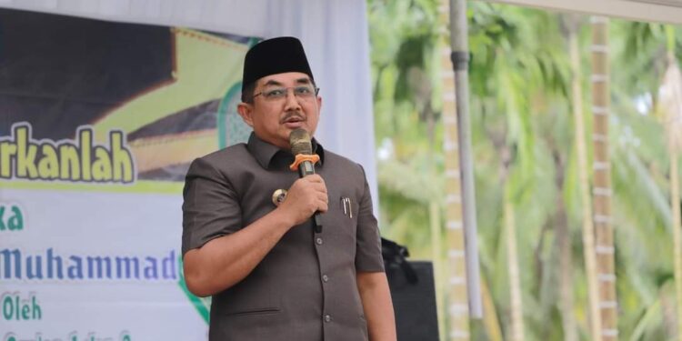Anwar Sadat Hadiri Maulid Nabi di Ponpes Nurul Islam Lintas Roro