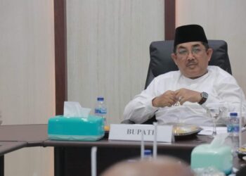 Sambut Silaturahmi Komisaris BPD, Bupati Harap Kontribusi Bank Jambi Untuk Tanjabbar 