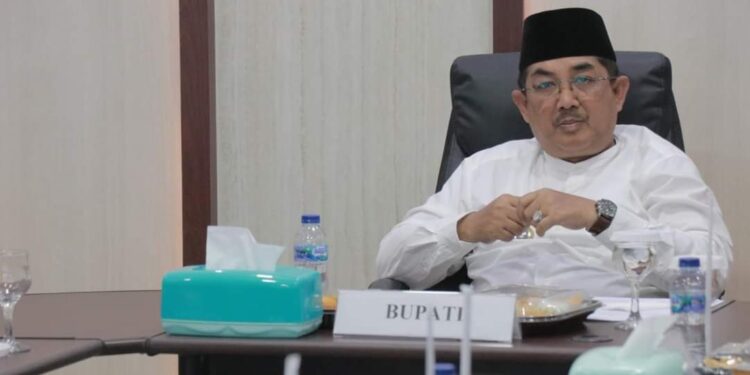 Sambut Silaturahmi Komisaris BPD, Bupati Harap Kontribusi Bank Jambi Untuk Tanjabbar 