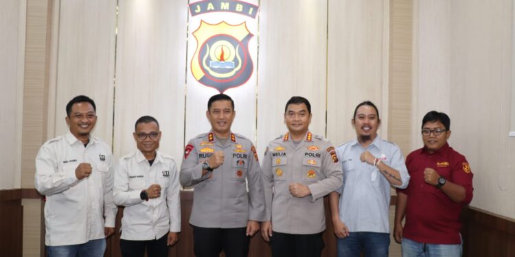 IJTI – Polda Jambi Satu Suara Tentang Jurnalis Positif
