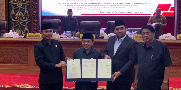 DPRD Jambi- Pemprov Sepakati KUA PPAS APBD Tahun Anggaran 2024