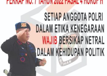 Dansat Brimob Polda Jambi Tegaskan Personel Untuk Netral dan Tidak Terlibat Politik