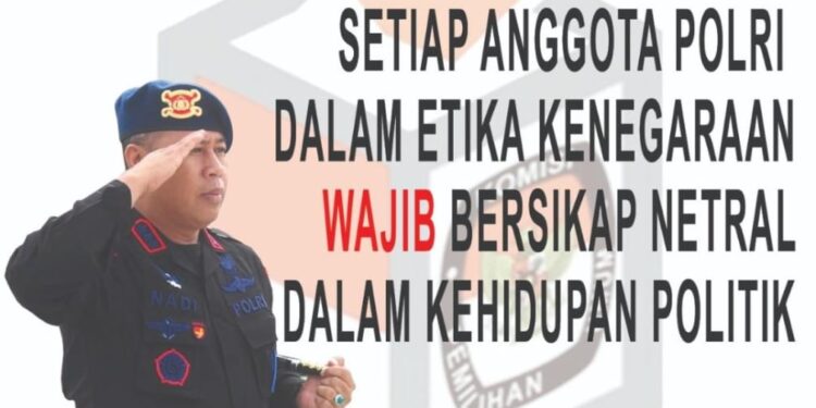 Dansat Brimob Polda Jambi Tegaskan Personel Untuk Netral dan Tidak Terlibat Politik