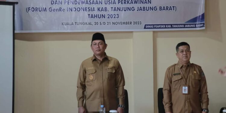 Hairan Buka Secara Resmi Workshop Ketahanan Remaja dalam Percepatan Penurunan Stunting