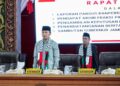 Pimpinan dan anggota DPRD Jambi Kompak Gunakan Syal Palestina Saat Rapat Paripurna