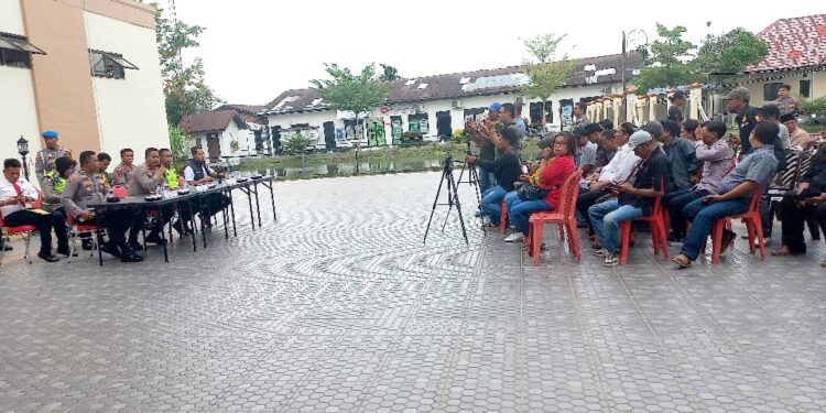 Luar Biasa 102 Tersangka, 5,5 Kg Sabu Berhasil Diamankan Polres Tanjab Barat Sepanjang 2023